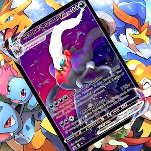 Shadow Darkrai Vmax gx vstar ex pokemon custom card holographic