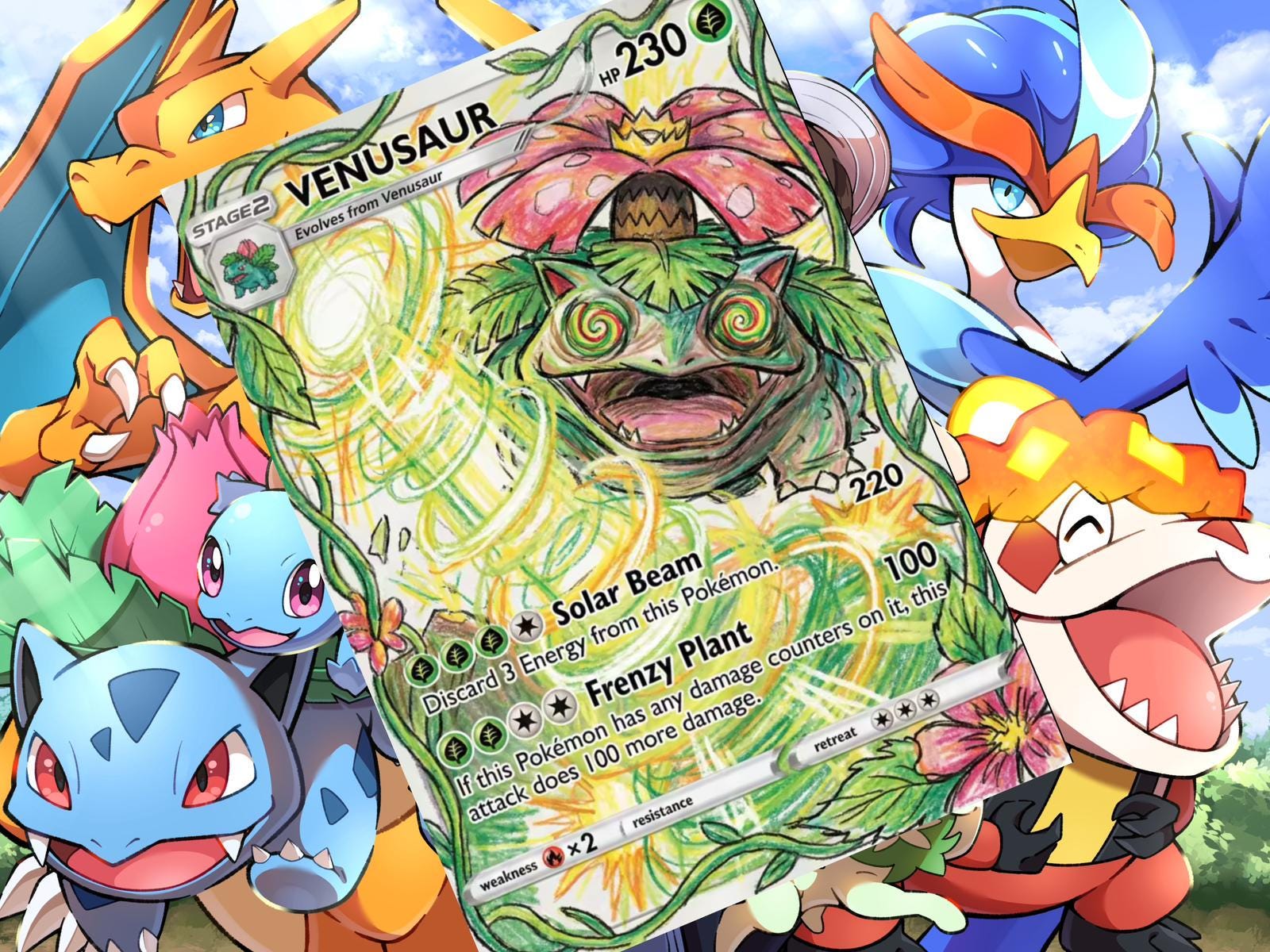 ポケモンスクラッチまとめ売り Venusaur Moltres 25枚 Venusaur V Ex Gx Vstar Custom Card Holographic - Etsy
