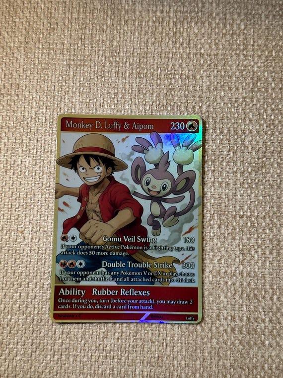 luffy pokemon card Monkey.D.Luffy - OP05-119 - Awakening of the New Era Strike Artist 27 Pokemon Cards ideas |