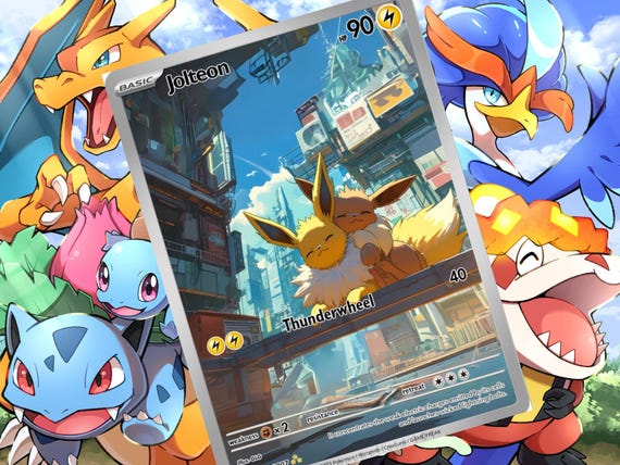 サンダースV EX GX VSTAR ポケモン カスタムカード ホログラフィック