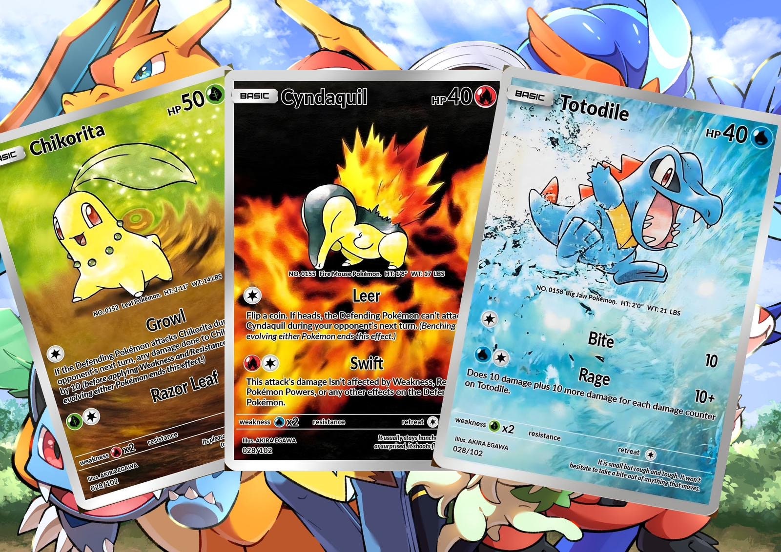 チコリータ シンダキル ワニ gx V vstar ポケモン カスタム カード