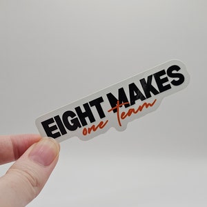 Eight Makes One Team ATEEZ Inspired KPOP Sticker