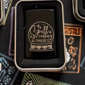 Tarot Spell Casting Flip Lighters