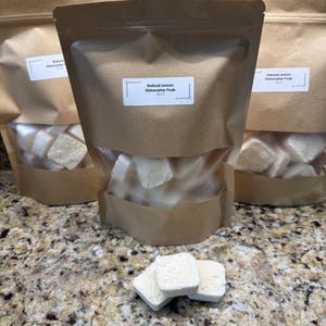Natural Handmade Dishwasher Pods