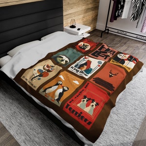 Funny Shakespeare Wildlife Blanket: Literary Theater Gift image 9