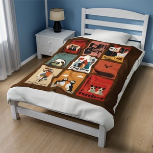 Funny Shakespeare Wildlife Blanket: Literary Theater Gift image 3