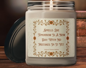 Anne of Green Gables Scented Soy Candle: Literary Bookish Gift