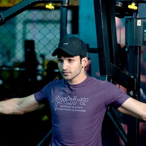 Booster Purple and Lilac T Shirt, Beast T Shirt Gym Clothing Bodybuilding Training Workout T Shirt.