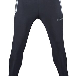 Eternal No Cuff Trouser Black, Unisex Trousers, Men Tracksuit Hustle Workout Joggers Gym Fitness Sportswear Gear
