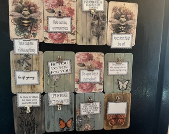 Motivational Sayings -Refrigerator Magnets