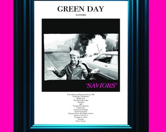 Green Day - Saviours Print