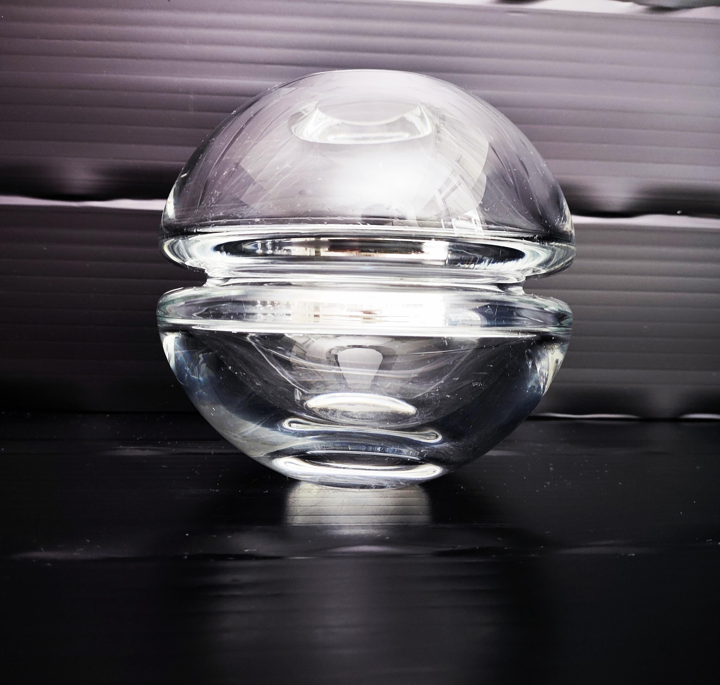 Space Age Glass Vase - Etsy