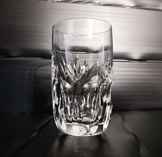 Vintage Nachtmann Wasserglas Bamberg / Bleikristall, handgeschliffen / Made in Germany