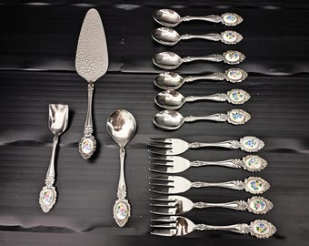 6x Silver-plated Dessert Forks - CHRISTOPH WIDMANN Classique - Etsy