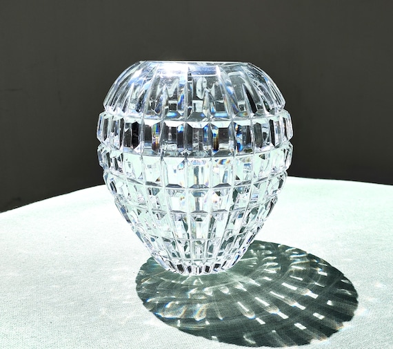 ボヘミアンクリスタルの花瓶 エルベクリスタル ボヘミアンクラシック 花瓶 80838/41113/205