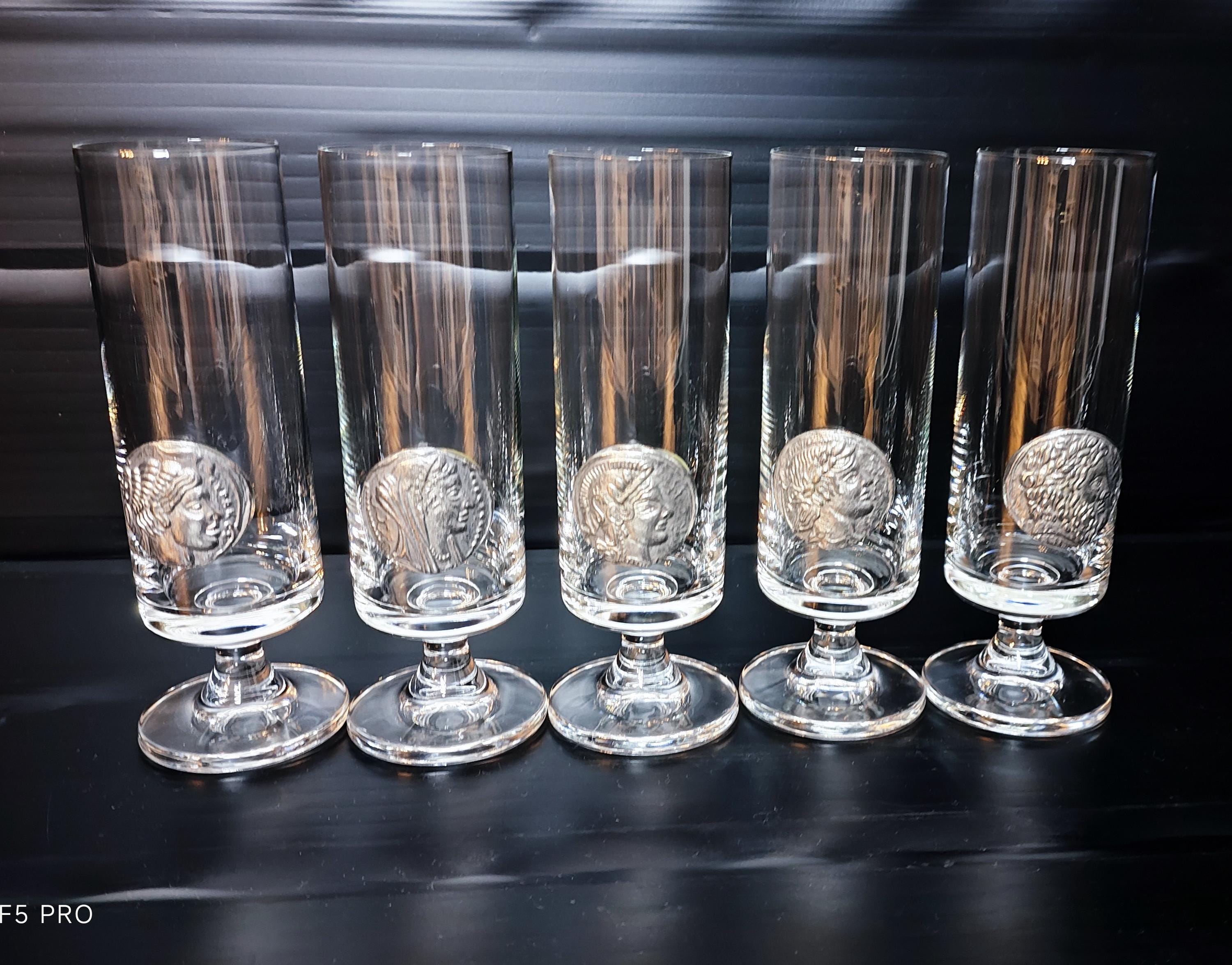 5x Rastal Sparkling Wine Glasses/ Champagne Glasses/ Crystal