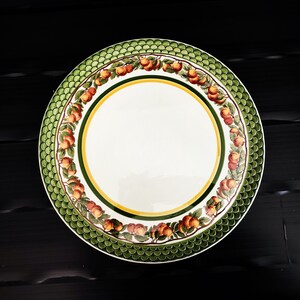 Piatto da portata Villeroy & Boch da 32 cm della serie "Parma"/motivo pesca/vintage anni '50/piatto da portata/piatto per torte