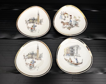 ビレロイ＆ボッホ ボートプレート / 小皿 / ヴァレリアブルー / 青白磁