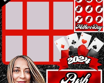 Custom Lottery , Gift Card Vending Machine Template, Mothers Day Basket, Canva Template, Mothers Day Gift , 20x30, Mothers Day Gift