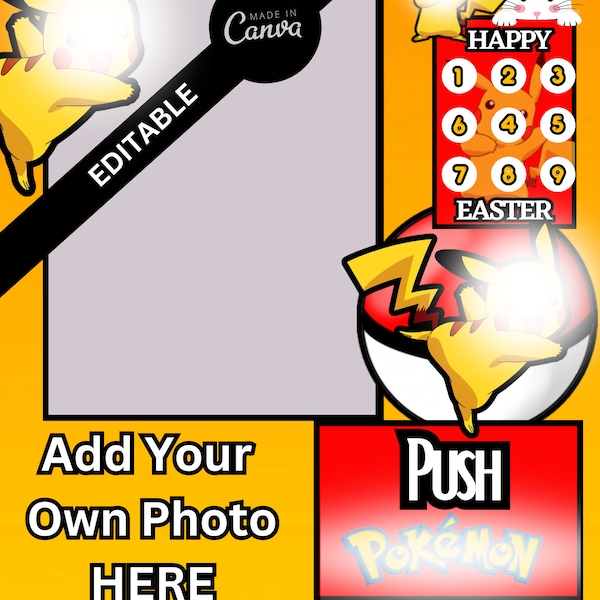 Custom Vending Machine Template, Birthday Gift, Easter Basket, Canva Template, FRONT Design Only, Message Me Special Request