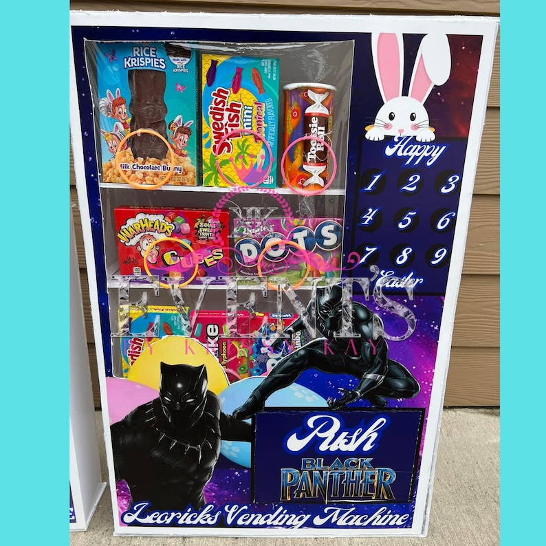 Vending Machine Template, Vending Machine Easter Basket Template, Gift Vending Machine Template, Vending Machine Easter Basket Template, Gift