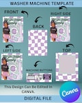 EASTER Laundry WASHER Machine 16x20 , Vending Machine Easter, Washer Machine, Easter 2025,Easter Basket, Boy OR Girl Easter Laundry Machine