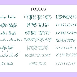 Pegatina de boda personalizable, pegatina de cartel de bienvenida personalizado, pegatina, cartel de bienvenida, escritura de boda, señalización imagen 5