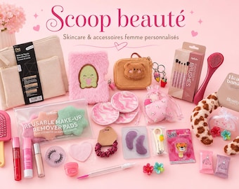 Kawaii Beauty Scoop – Een dosis zoetheid en verrassingen! Tussen de 15 en 20 items