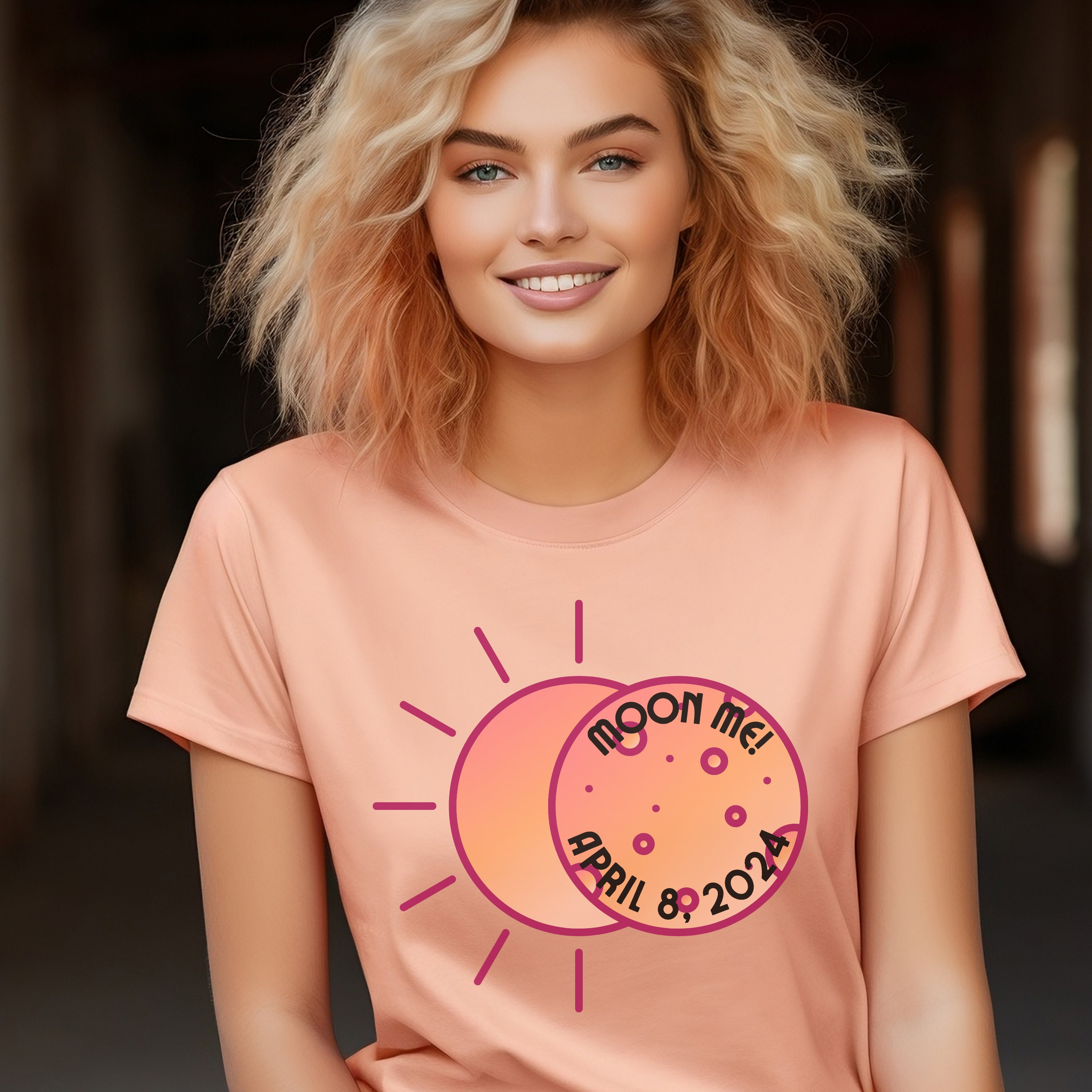 April 8th 2024 Total Solar Eclipse Shirt to Celebrate the Astrology