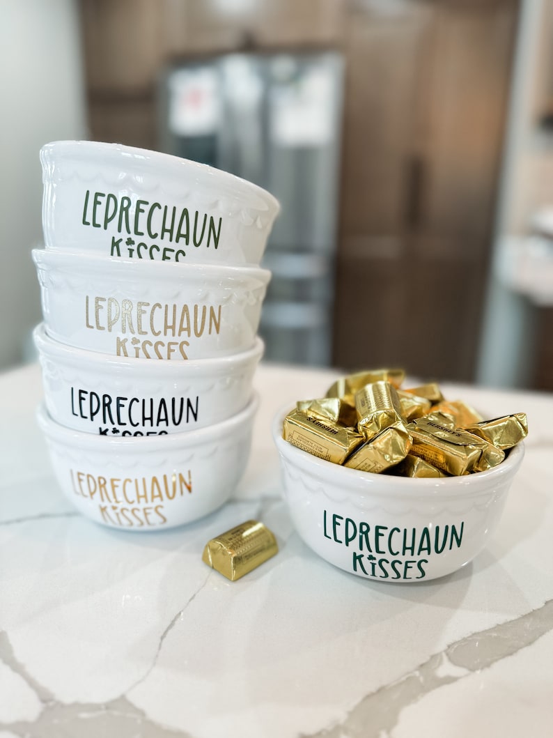 st patricks day candy bowl
