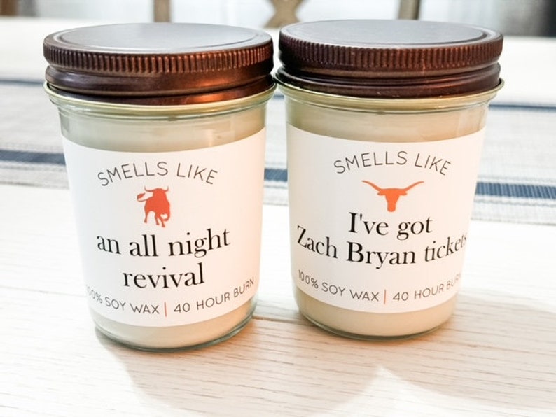 Personalized smells Like Candle Your Message and Icon: 8 Oz, Scented - Etsy