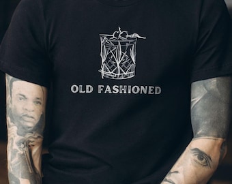 Bourbon Gifts For Men, Old Fashioned Shirt, Whiskey Shirt, Whiskey Lover Gift, Bourbon Lover Shirt, Drinking Shirt, Fathers Day Tee