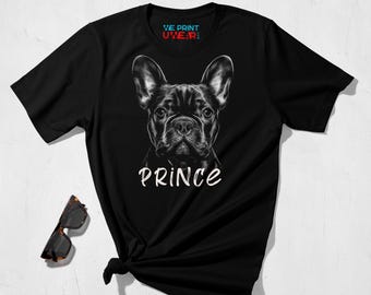 Personalized French Bulldog Comfort Colors Shirt – Custom Dog Name Tee
