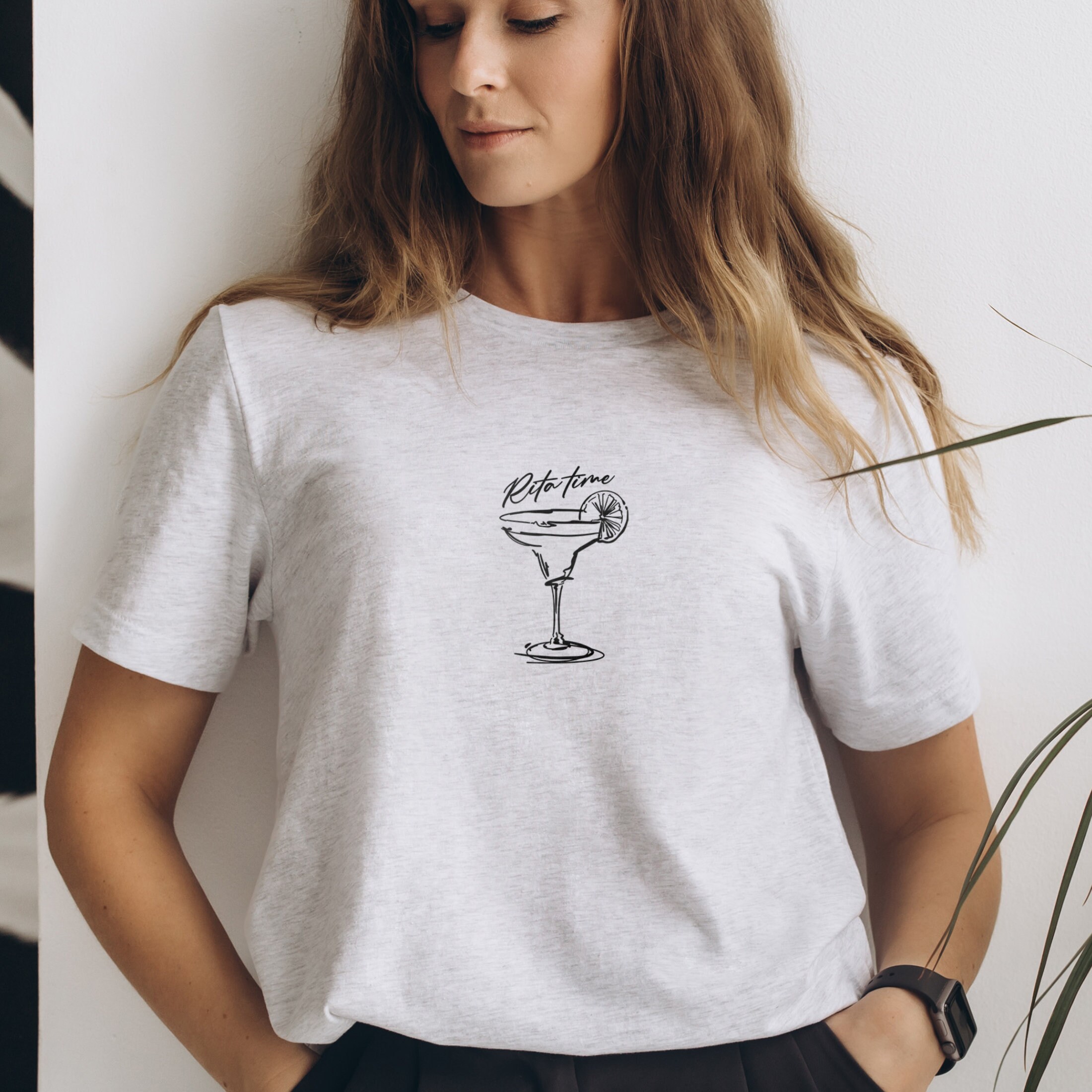 Rita Time Shirt Funny Drinking, Margarita, Tequila & Cocktail Themed ...