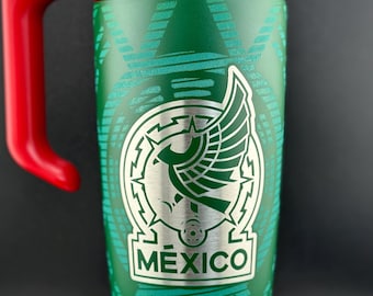 Mexico Jersey Inspired Custom Tumbler