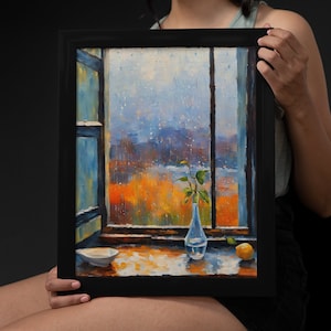 Impresión de pintura de naturaleza muerta, jarrón de flores, arte floral, arte botánico, decoración de cocina, decoración de comedor, decoración del hogar, regalo para amantes de las flores