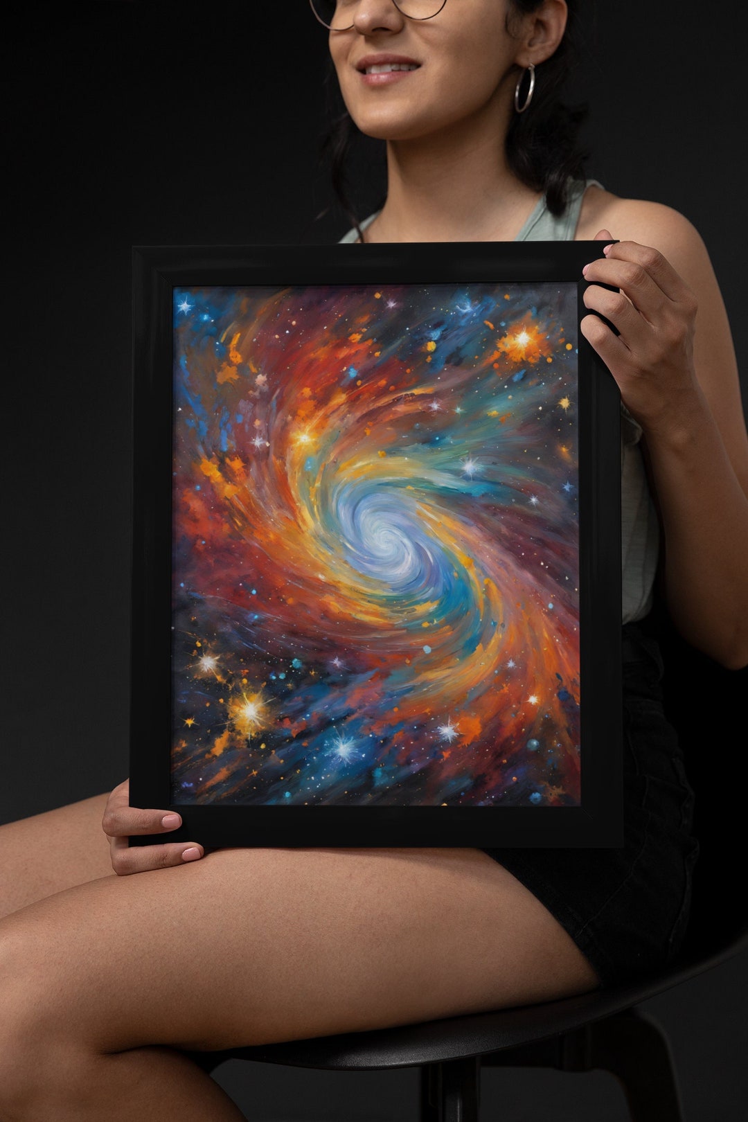 Galaxy Painting Print Cosmic Art Space Art Wall Decor Home Decor galaxy-painting-print-cosmic-art-space-art-wall-decor-home-decor