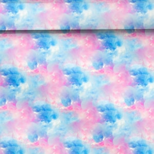 Papier cadeau bébé nuages | Cadeaux révélateurs de sexe et baby shower | Rouleau de 1 à 10 m