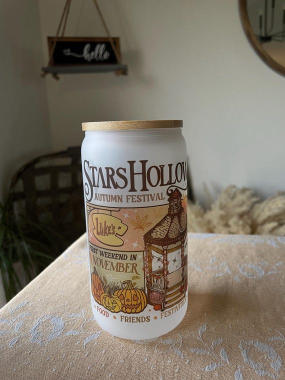 Fall Glass cups