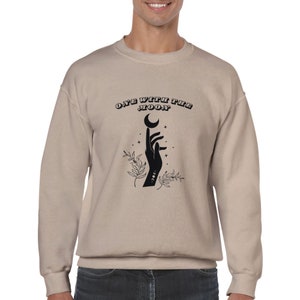 One with the moon crewneck
