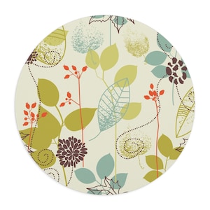 Mouse Pad | Graphic Leaves pattern | Variety leafy style |