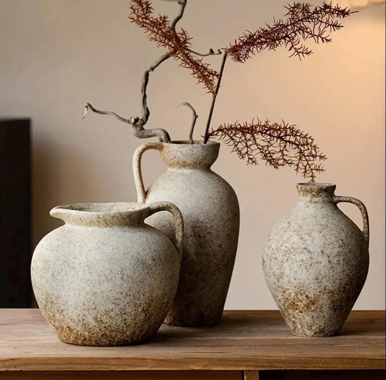 Terracotta vase large - Etsy 日本