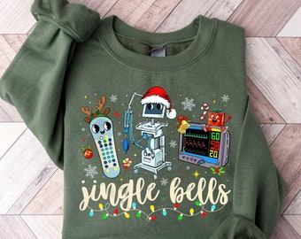 Nurse Christmas Sweatshirt, Christmas Nurse T-Shirt, Christmas Gift For Nurse, Christmas Nurse, Nurse Doodles Heart, Funny Christmas