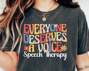 Speech Therapy Shirt, Speech Therapy Shirt, SLP Shirt, Speech Language Pathologist Shirt, Speech Pathology Shirt