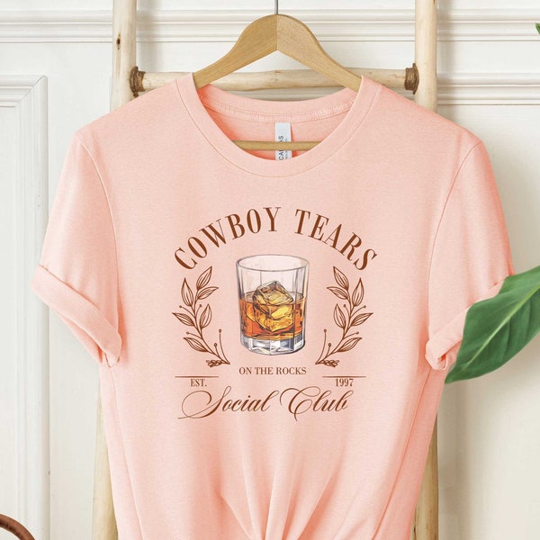 Cowboy Tears Social Club Shirt, Coquette Cowgirl, Preppy Clothes, Top Sellers, Trending Now, Top Selling T Shirts Country