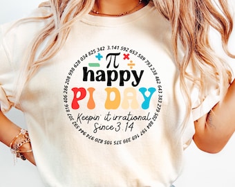 Happy Pi Day T Shirt, Teachers Pi Day Shirt, Retro Pi Day Bow Shirt, Math Teachers Shirt, Elementary Teacher Shirt, Back To School Shirt
