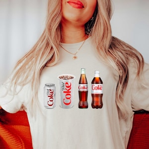 Diet Coke Shirt, Diet Coke Sweatshirt, Diet Coca Cola Crewneck, Gift for Diet Coke Lover, Diet Coke Hoodies, Diet Coke Long Sleeve