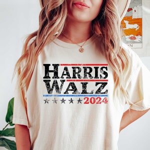 Harris Walz 2024 T Shirt, Kamala Harris Walz, Tim Walz t-Shirt, Democrat Shirt, Vote Blue, Liberal Feminist Shirt, Harris Walz