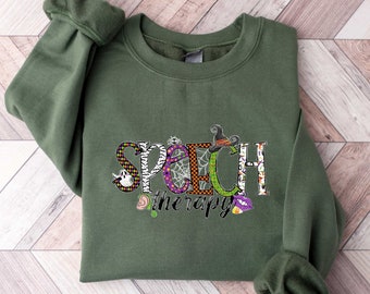 Speech Therapy Sweatshirt, SLP Shirt, SLPA, Gift For Speech Therapist Shirt, Speech Language Pathologist, Speech Pathologist Tee