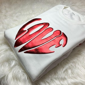 3D Love Puff Shirt for Valentines Day Shirt for Women, Love Puff Tshirt for Women, Embossed Valentines Puff Sweatshirt, Love Puff Hoodie